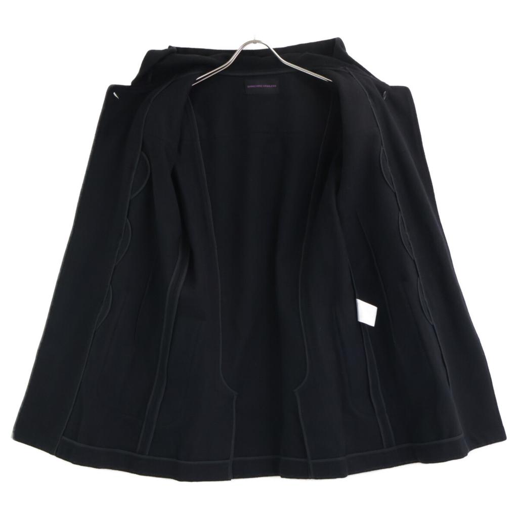 SHINICHIRO ARAKAWA Black wool duffle coat coat M blackUsed