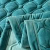 Home Textiles Winter Warm Thick Velvet Bedspread Sheet Bedcover Mattress Cover Bed Sheet Set King Queen Single