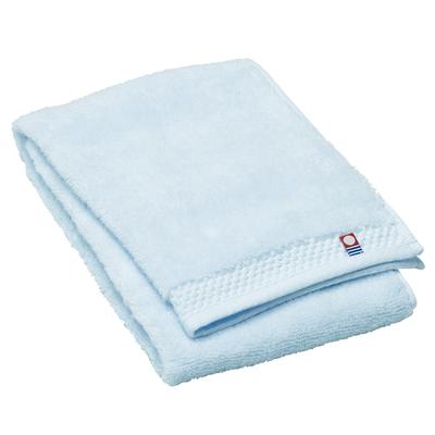 Nishikawa Imabari Gesicht 34 x 80 Weich und Niedrig Hergestellt in TT25150654 Handtuch, cm, 100% Baumwolle, Flauschig, Leicht, Pilling, Japan, Blau,