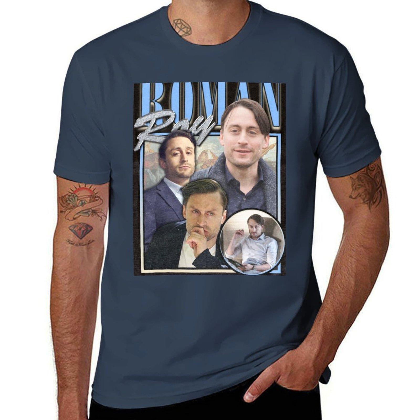 roy Roman TShirt Casual Streetwear Short Sleeve Tee S