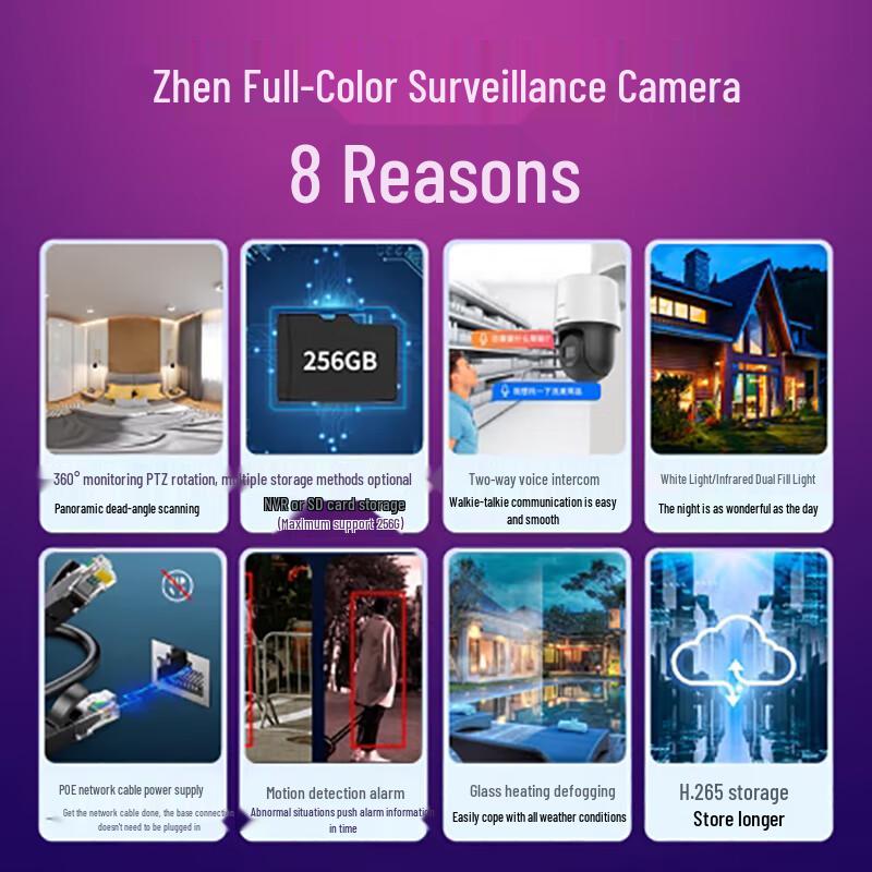 HIKVISION DS-2SC3Q140MY-TE 4MP Dobbel lys PoE Utendørs Kupelkamera