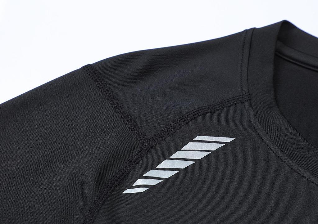 2024 Autumn Quick-Dry Long-Sleeve Compression Top: Men's Cycling, Skiing, Base Layer, Children's Running, Sports Fitness Wear