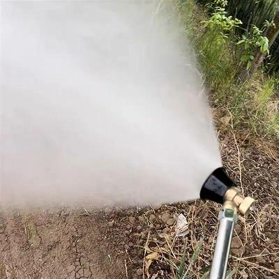 זרבובית מרסס חומרי הדברה בלחץ גבוה מתכוונן זרבובית יציאת מים נחושת לזילוף עשב פרחים