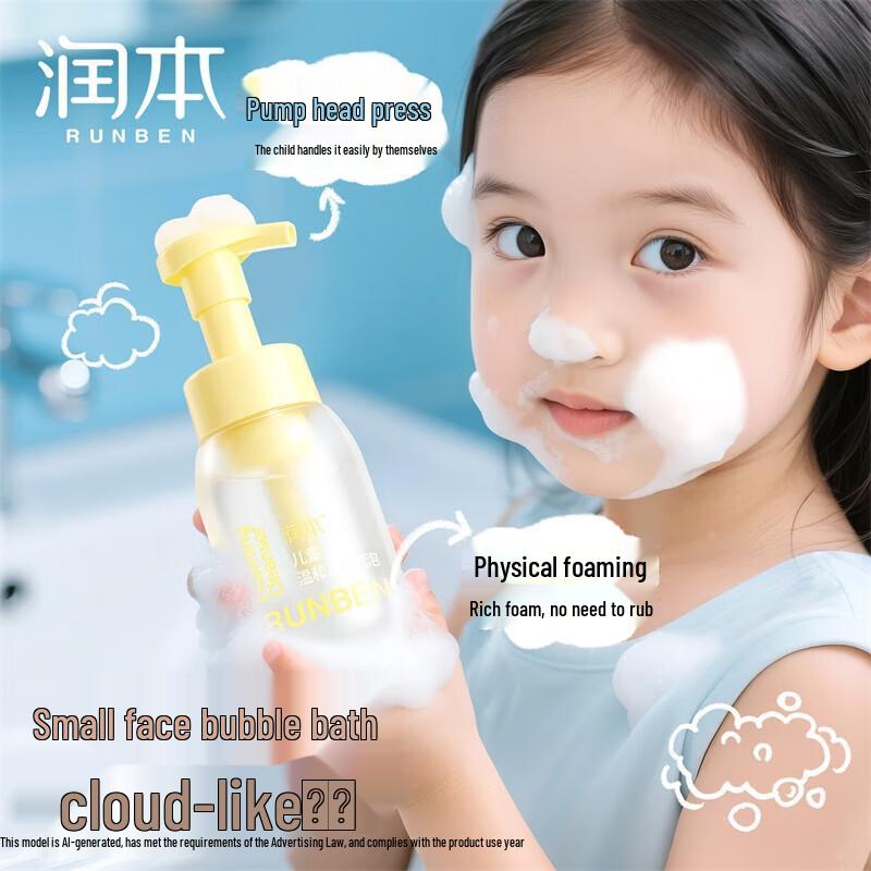 Runben Kids Gentle Cleansing Foam 200ml