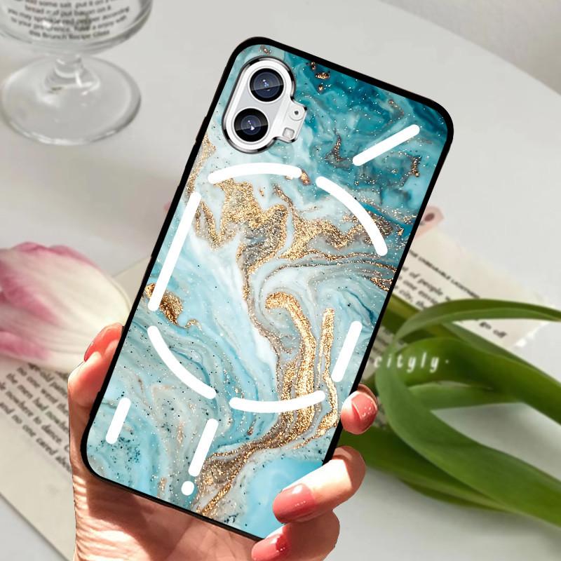 Hülle Für Nothing Phone 1 Hülle Stoßfest Schwarzer Bumper Rückseite Handyhülle Für Nothing Phone 2 Eins zwei Hülle Funda Nothingphone2