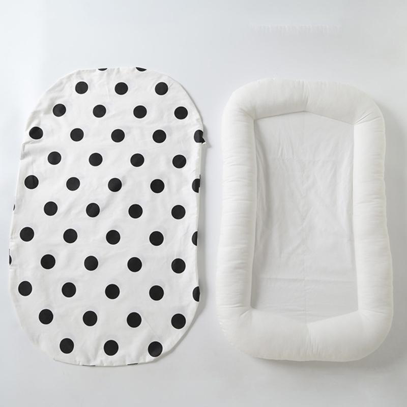 Baby Bed Detachable & Washable Bed Multiple Pattern Baby Bed Lightweight Baby Bed Soft Suitable for Travel & Camping