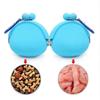 Silicone Pet Dog Train Food Snacks Pockets Bag Walking Dog Training Food Storage Waist Pet Travel Outdoor Product Dog Treat Bag