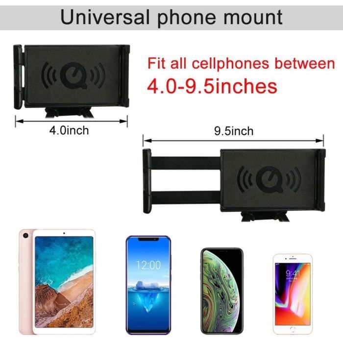 LYTIVAGEN Universel Téléphone Support au Cou Noir