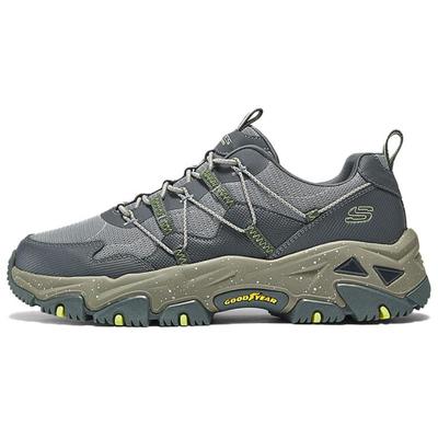 DLites Hiker Bequem Vielseitig Langlebig Niedrig geschnitten Freizeit-Schuhe Herren Sneaker Grau Braun 237421-GYMT