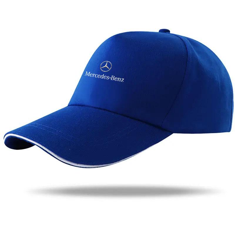 Hot Car Sticker Car Baseball Cap Auto Logo Sun Hat for Mercedes benz AMG W204 W203 W212 W211 W124 W210 GLC GLE E CLA GLA W205 W2