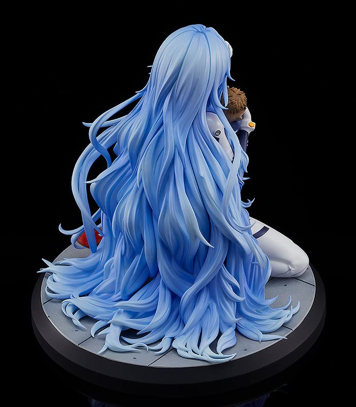 Good Smile Company SMILE Rebuild of Evangelion Rei Ayanami Long Hair plastová malovaná hotová figurka (DOBRÁ SPOLEČNOST) Ver. 1/7