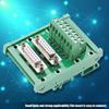 DB15-M6 DB15 DIN Rail Double Female Head Terminal Block Board Terminal Block  Equipment Wiring