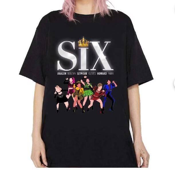 

Six Musical TShirt Broadway Six Musical Shirt gift fans. Unisex T-Shirt XXXL