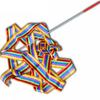4m13.12ft Dance Ribbons Gymnastics Ribbon Streamers Dancing Streamers Wands for Kids Coloful