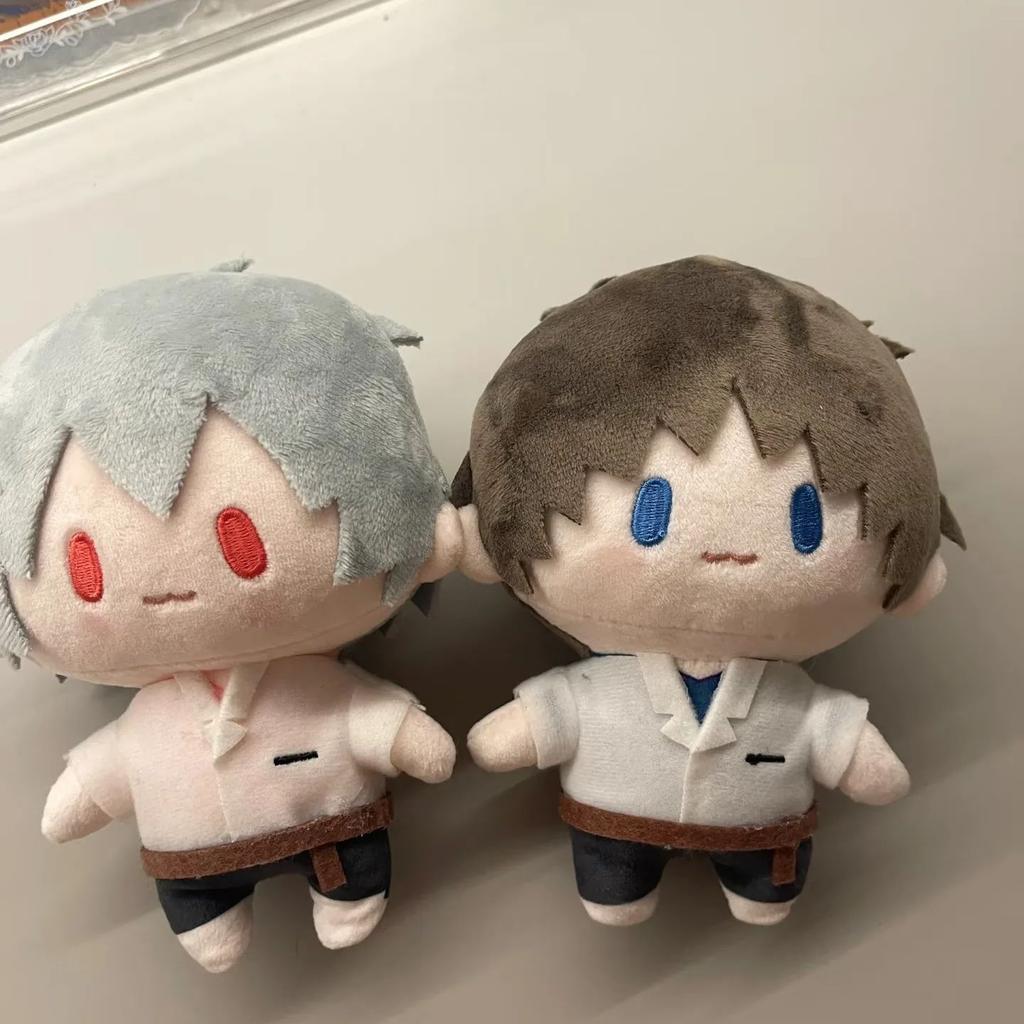 15cm NEON GENESIS EVANGELION Kawaii Figur EVA Plüschtiere Ikari Shinji Nagisa Kaworu Cartoon Stofftier Charakter Puppe Geschenk