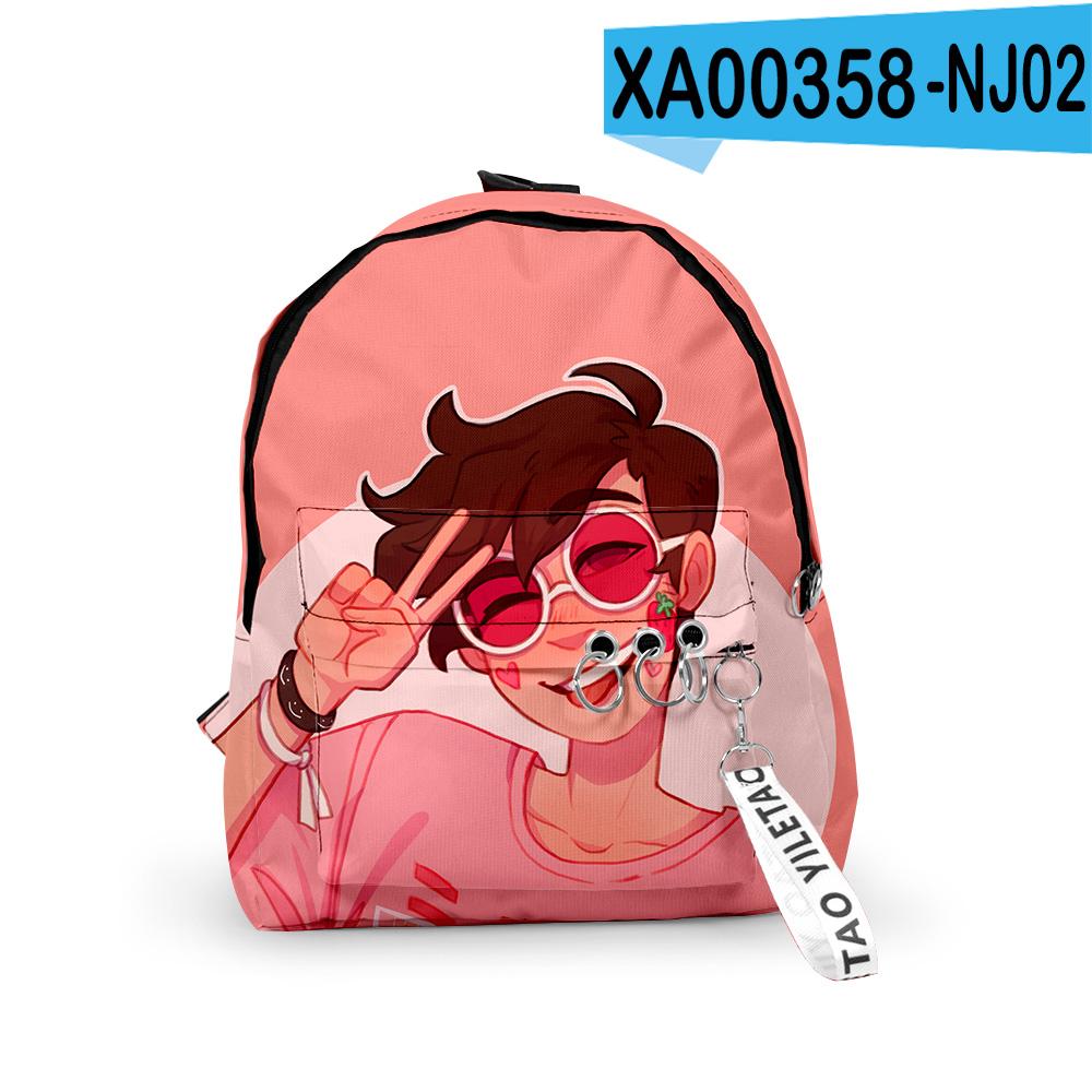 Classic Novelty GeorgeNotFound Backpacks Boys/Girls pupil School Bags 3D Print Keychains Oxford Waterproof Cute Small Backpacks