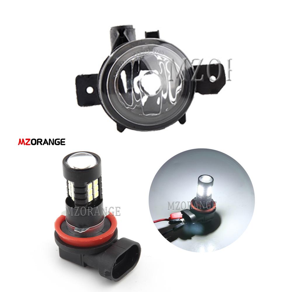 Fog Lights LED Fog Light for BMW X5 E70 X1 E83 E84 1 Series E81 E82 E87 E88 Headlight LED Fog Lamp Foglights Driving Lamp