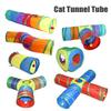 Foldable Cat Nest Polyester+Steel Wire Pet Fun Play Toy Portable Cat Maze Tunnel  Guinea Pig