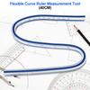 Flexible Curve Ruler Measurement Tool for Drawing Painting Graphics and Garment Design