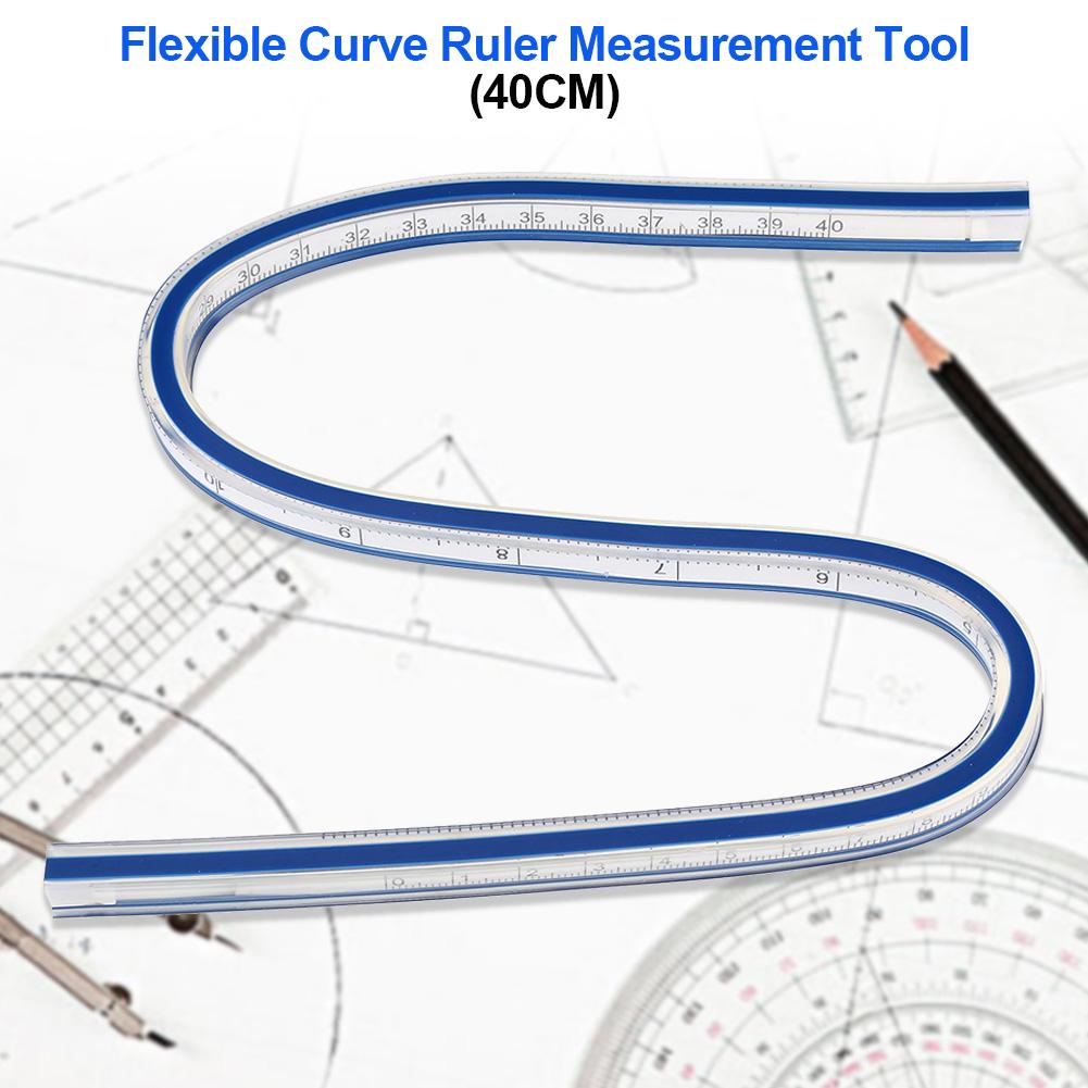 Flexible Curve Ruler Measurement Tool for Drawing Painting Graphics and Garment Design