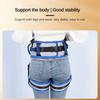 Rehabilitation Nursing Aid Device Elderly Mobility Protective Support Strap Walking Practice Assisted Standing Belt Blue