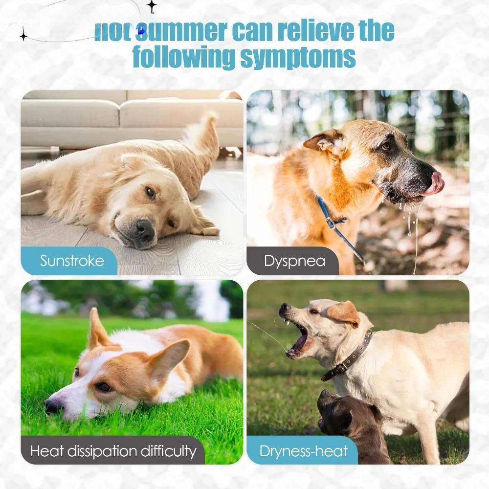 Cooling Vest, Cooling Jacket for Dogs, Evaporation Cooler Coat for Pets, Reflective Material for Large Medium Small Dogs