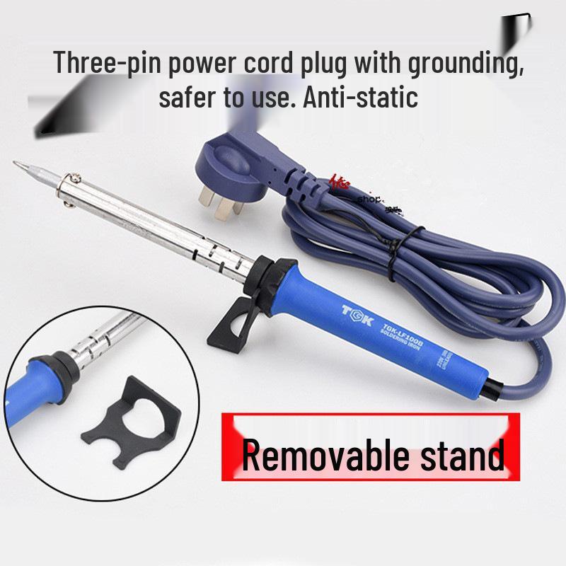 TGK Lead-Free External Heat Soldering Iron with Three-Legged Plug (25W-100W)