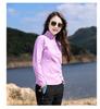 Women's Outdoor Fleece Jacket - Long Sleeve Base Layer for Hiking & Mountaineering