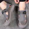 Anti-collision Sandals Breathable Outdoor Beach Shoes Hollow Soft Sole Casual Men's Shoes Non-slip Holes