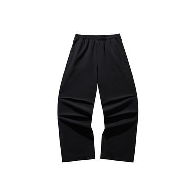 Outdoors Woven Sports Long Pants Women Bottoms Basic-Black 962546501-4