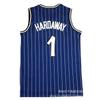 Embroidered Orlando Magic NBA Jersey Anfernee Hardaway 1 Basketball Uniform Men Women Fall Winter