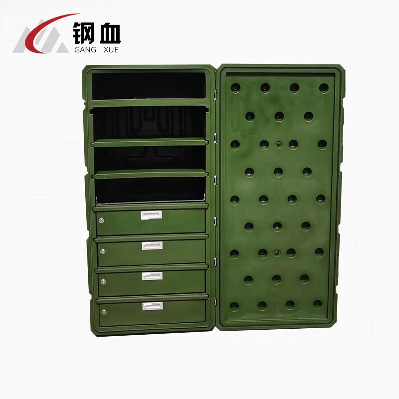 Steel Blood Cabinet Rotomolded Tool & File Box