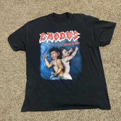 Vintage Exodus Band Bonded-by-blood Shirt Unisex Concert S-4XL