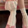Japanese Kawaii Girls Cute Socks Spring Summer Mesh Hollow Out Women Socks Solid Color Female Harajuku Retro Vintage Long Socks