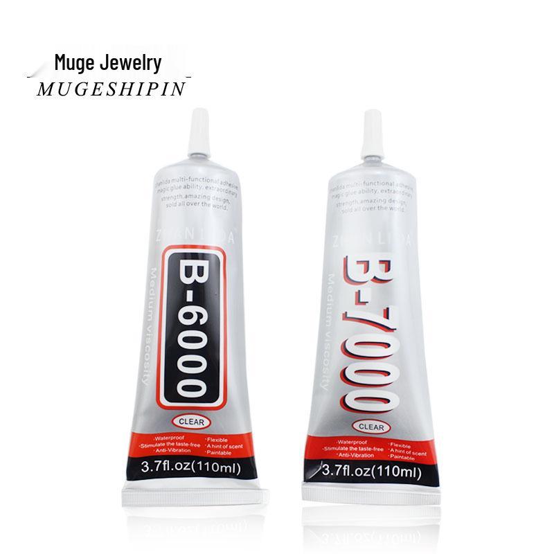 Strong Adhesion B7000/B6000 Quick-Drying Glue with Needle Tip for DIY Mobile Cases & Rhinestones