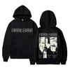 Herren Hoodies Sweatshirts Vintage Crystal Castles Band Hoodie Herren Damen Gothic Punk Rock Kapuzenpullover Herrenmode Locker Oversize