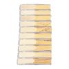 10PCS Tenor Saxophone Reeds 2.5 Strength Bb Key Reeds Replacement for Beginners and Performers 7.9x1.7x0.4cm
