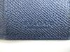 Authentic BVLGARI Navy Blue Leather BVLGARIBVLGARI 6 Pics Key Cases #9681  Refurbished