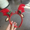 Christmas Decoration Christmas Headband Elk Hair Hoop Deer Horn Hair Band Antlers Headband  Kid