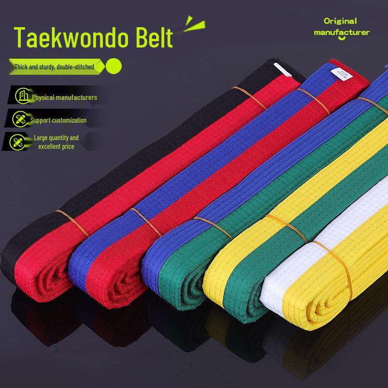 Taekwondo Belt: Yellow, Green, Blue, Red, Black - Exam, Promotion & Training