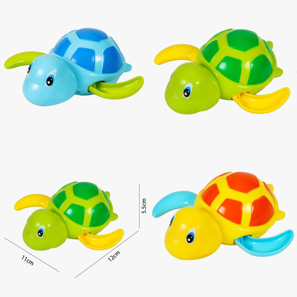 Visual Stimulation Wind-up Bath Turtle Toy For Kids