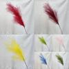 Wedding Decor Artificial Phragmites Hirsuta With Polyester Fabric For Home And Event Displays