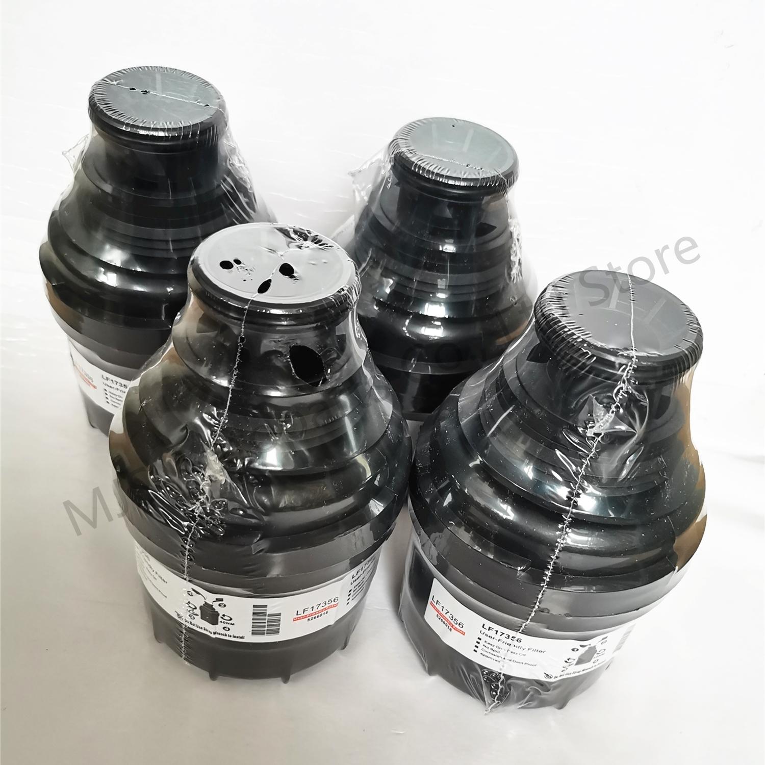 

4Pcs LF17356 Oil Filter For Cummins ISF2.8 Engine Filter 5266016 P557356 B40051 For FOTON Tunland 4X4 WL7532 Replacement Filter LF17356 4PCS