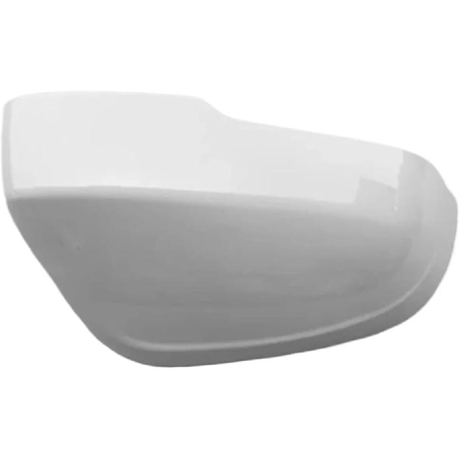 Kompatibel für Volvo S60 2011 2012 2013 2014-2019 Ersatz Auto Rückspiegel Schale Kappe Gehäuse Flügel Tür Seitenspiegel Abdeckung(1 Stück eisweiß R)