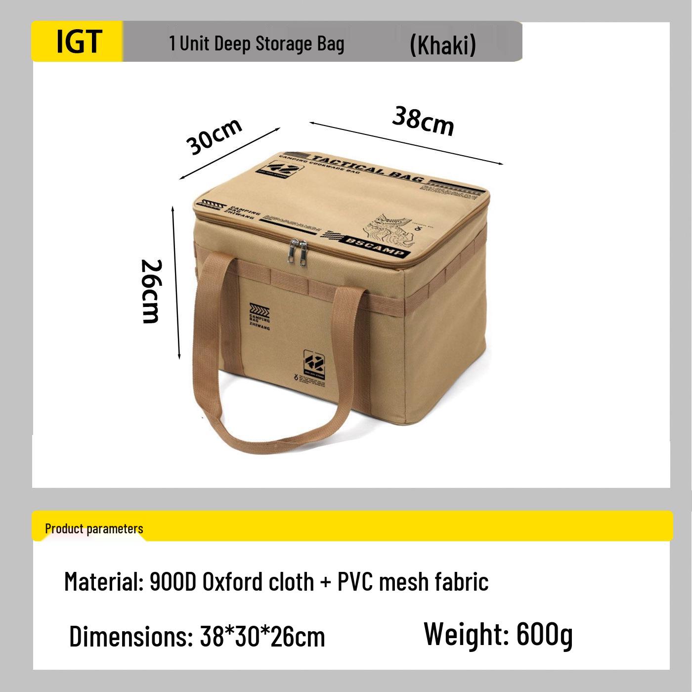 

IGT One-Unit Stainless Steel Portable Camping Sink Counter