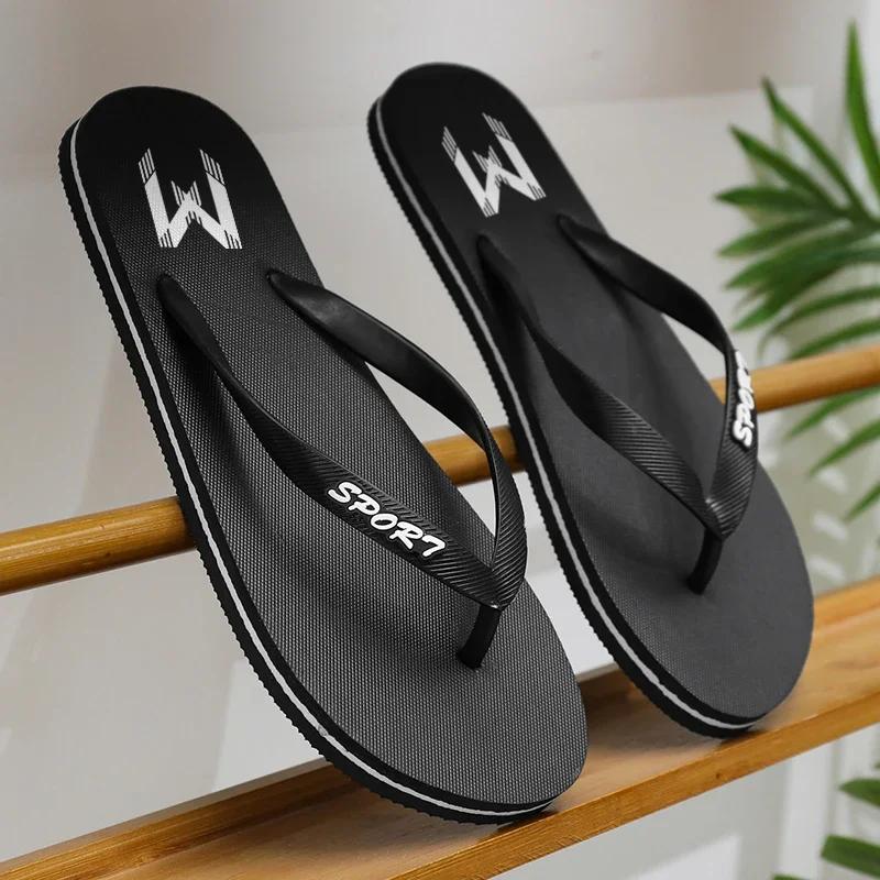 Men's Flip Flops for Man House Slippers Man Summer Shoes Men Original Men's Comfortable Slipper Slippers Walk Around Home Flop