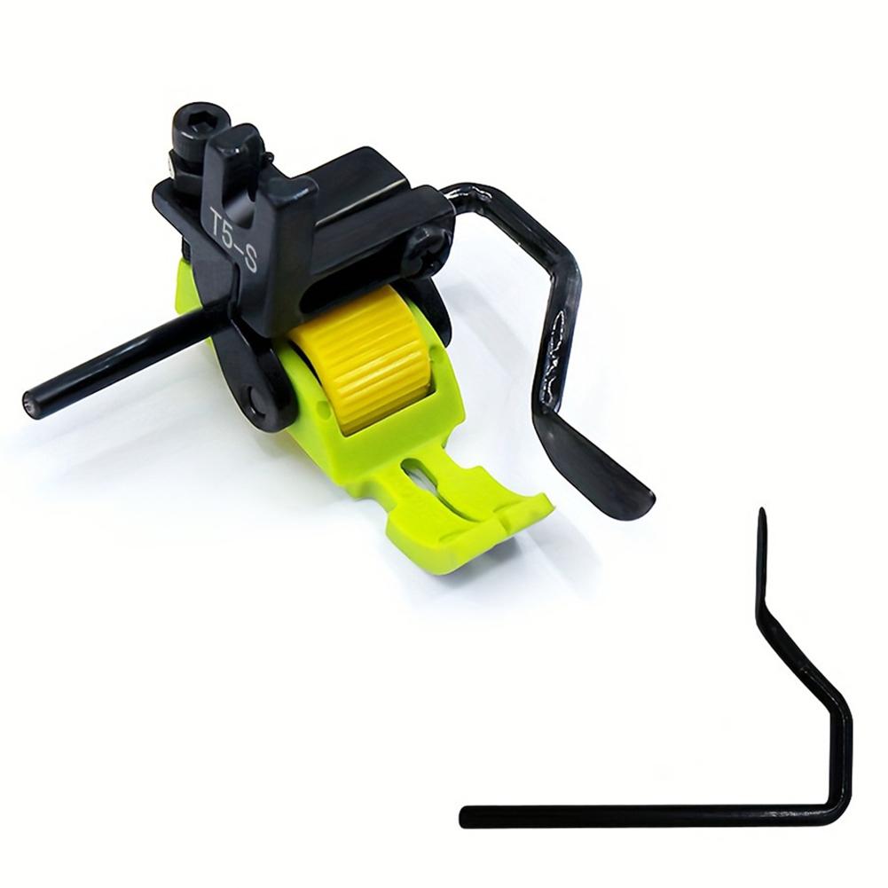 5 In 1 Multifunctional Roller Foot,T5S Zipper Presser Foot with Left Right Edge Guide,Easy Installation Sewing Machine Accessori