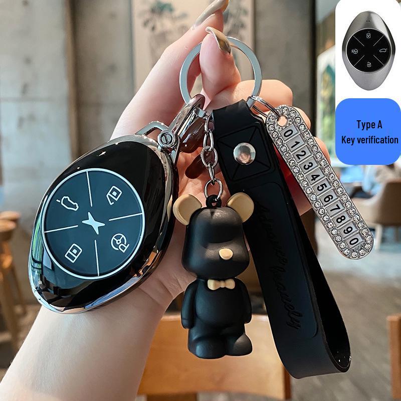Xiaopeng P5/G3i/P7 Car Key Cover: Unisex Protective Case for 2021-2022 Models