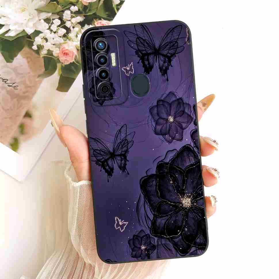 For Tecno Camon 17 CG6 CG6j Case Fashion Cute Cartoon Print Silicone Back Cover For Tecno camon 17 Bumper Phone Cases Fundas