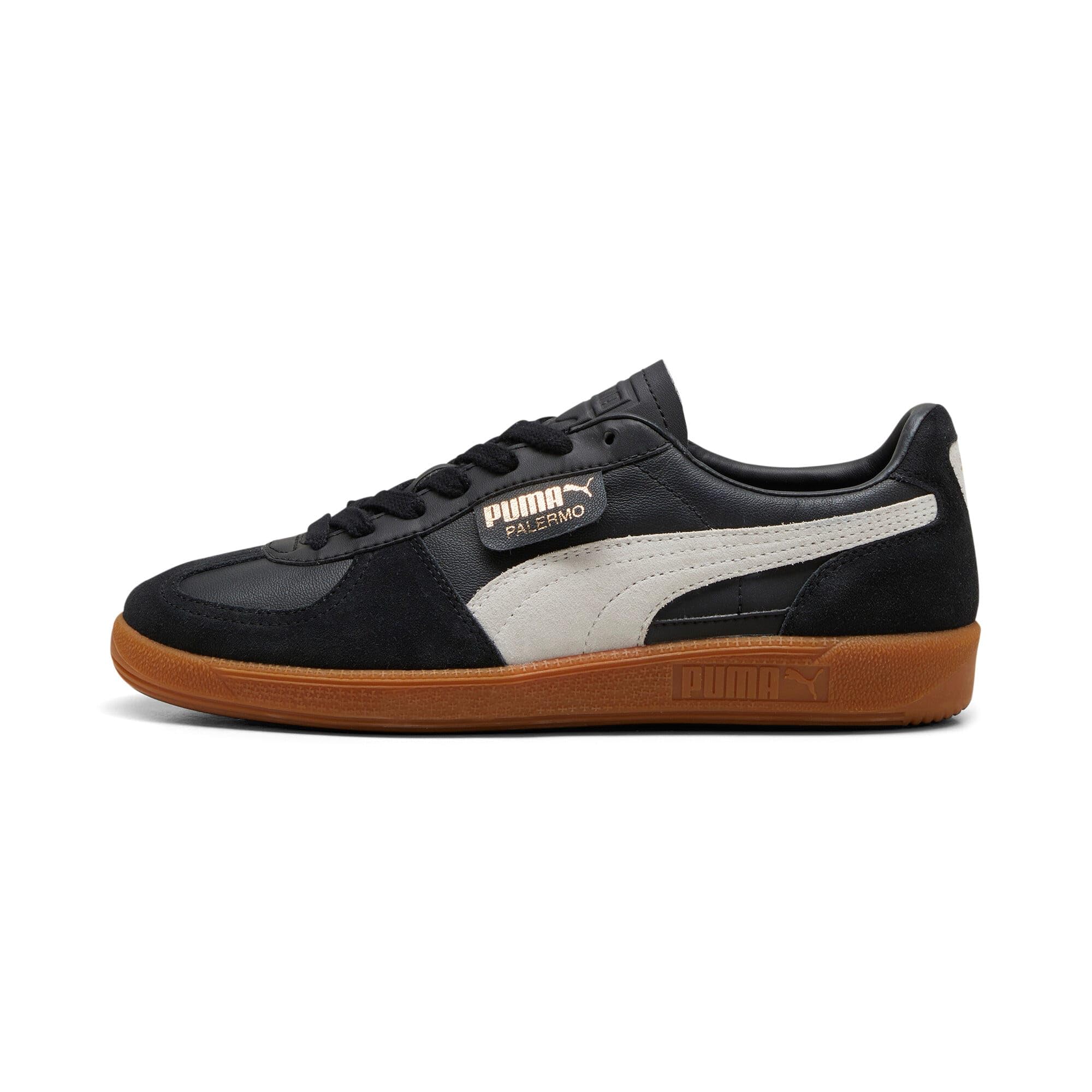 

PUMA Palermo LTH Sneakers 2025 Size cm (396464), Unisex, Spring/Summer Colors, Black/Feather Gray/Gum (03), 27.0